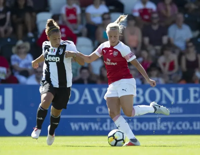 Framed Print : Arsenal Women vs Juventus: Pre-Season Friendly (May 8, 2018)