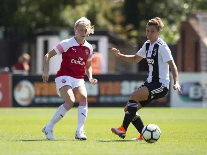 Framed Print : Arsenal Women vs Juventus: Pre-Season Friendly (May 8, 2018)