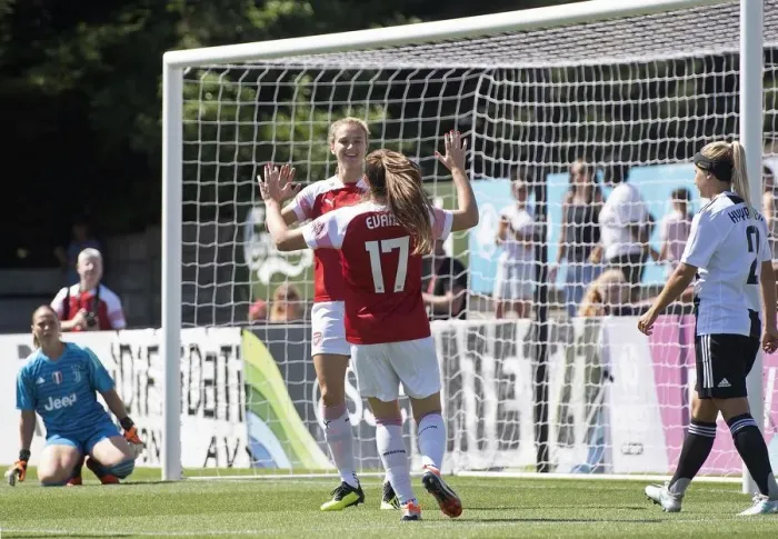Framed Print : Arsenal Women vs Juventus: Vivianne Miedema Scores First Goal in Pre-Season Friendly (August 5, 2018) Framed Print : Arsenal Women vs Juventus: Vivianne Miedema Scores First Goal in Pre-Season Friendly (August 5, 2018)