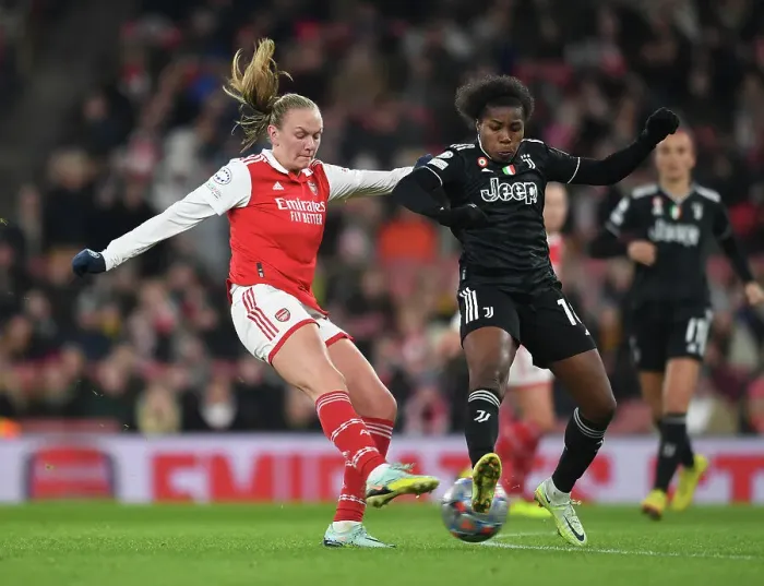 Framed Print : Arsenal Women vs Juventus Women: A Tense Shootout in the UEFA Champions League Framed Print : Arsenal Women vs Juventus Women: A Tense Shootout in the UEFA Champions League