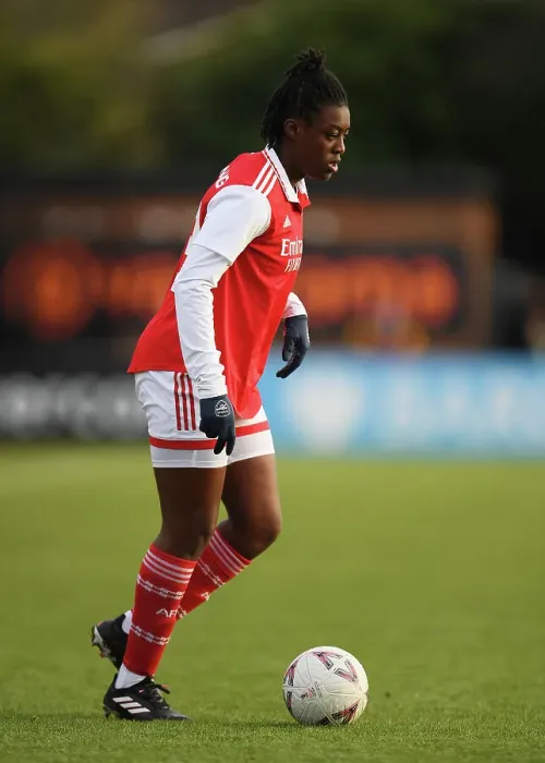 Framed Print : Arsenal Women vs Leeds United Women: FA Cup Fourth Round Battle at Meadow Park