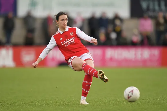 Framed Print : Arsenal Women vs Leeds United Women: FA Cup Fourth Round Clash at Meadow Park Framed Print : Arsenal Women vs Leeds United Women: FA Cup Fourth Round Clash at Meadow Park