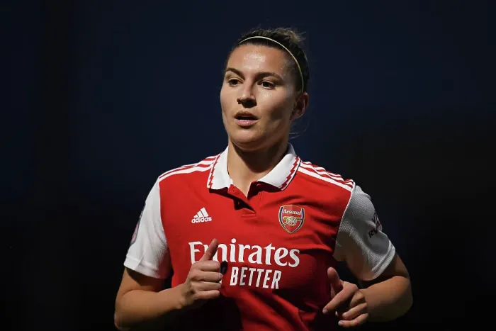 Framed Print : Arsenal Women vs Leicester City: Showdown in FA Women's Super League at Meadow Park