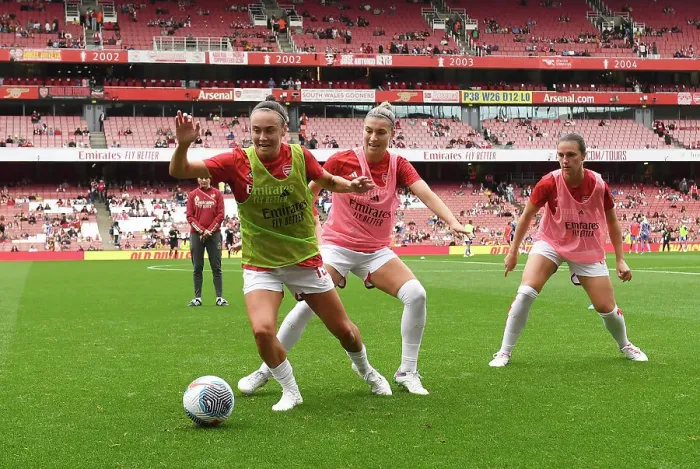 Framed Print : Arsenal Women vs Liverpool: Caitlin Foord Warming Up Ahead of Barclays Super League Clash at Emirates Stadium Framed Print : Arsenal Women vs Liverpool: Caitlin Foord Warming Up Ahead of Barclays Super League Clash at Emirates Stadium