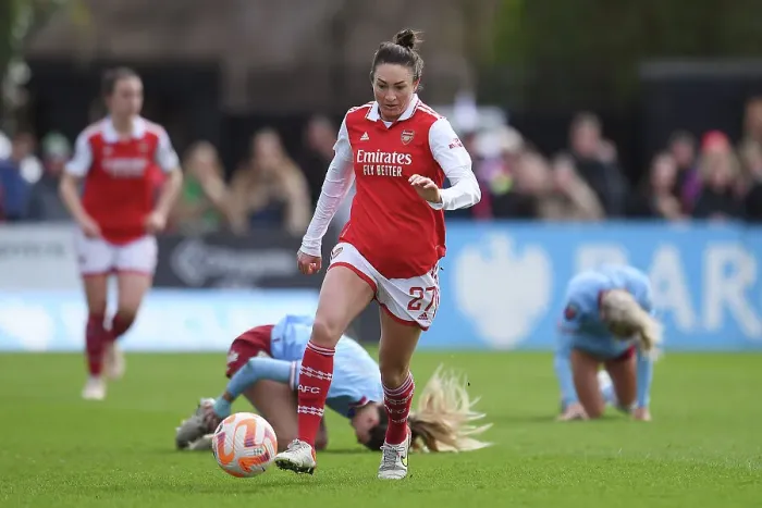 Framed Print : Arsenal Women vs Manchester City: FA Women's Super League Showdown (2022-23) - Title