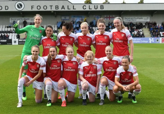 Framed Print : Arsenal Women vs Manchester City Women: 2018-19 WSL Showdown