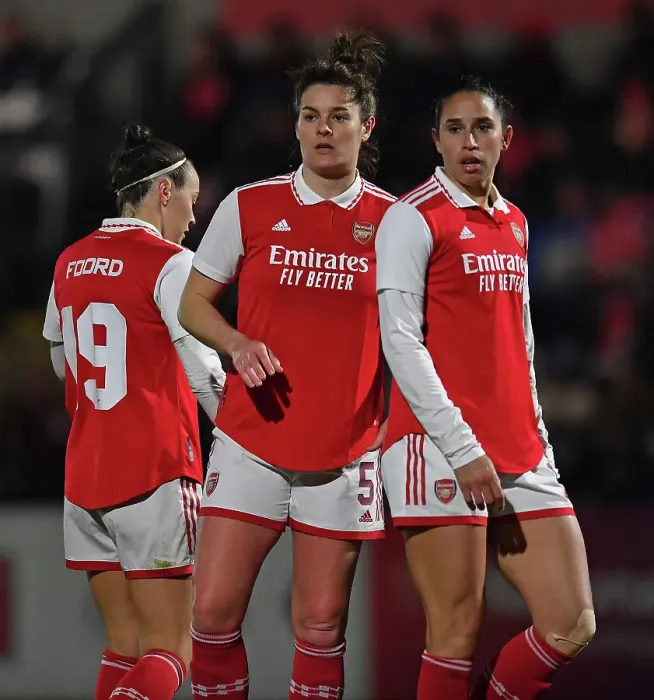 Framed Print : Arsenal Women vs Manchester City Women: FA WSL Cup Semi-Final Clash