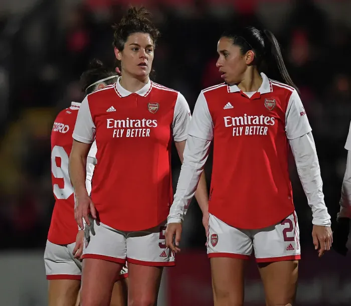 Framed Print : Arsenal Women vs Manchester City Women: FA WSL Cup Semi-Final Showdown