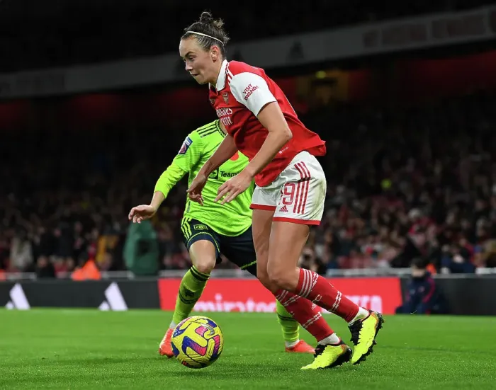 Framed Print : Arsenal Women vs Manchester United: Barclays WSL Showdown at Emirates Stadium (2022-23) Framed Print : Arsenal Women vs Manchester United: Barclays WSL Showdown at Emirates Stadium (2022-23)