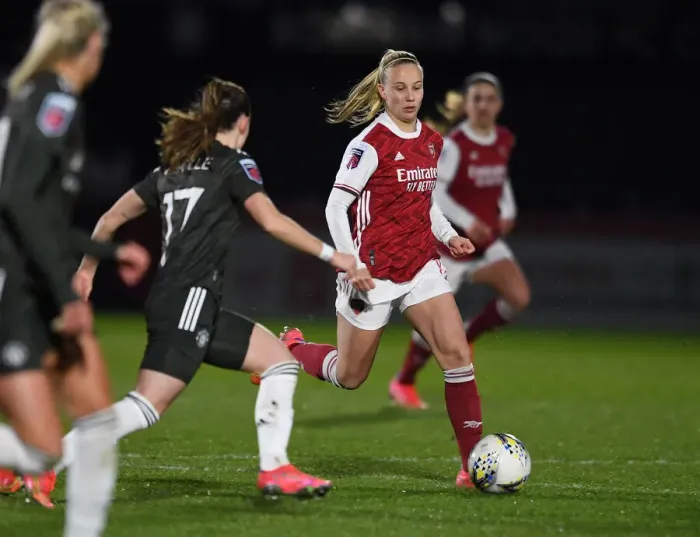 Framed Print : Arsenal Women vs Manchester United Women: Empty Meadow Park Clash in FA WSL Amid Coronavirus Restrictions (March 19, 2021) Framed Print : Arsenal Women vs Manchester United Women: Empty Meadow Park Clash in FA WSL Amid Coronavirus Restrictions (March 19, 2021)