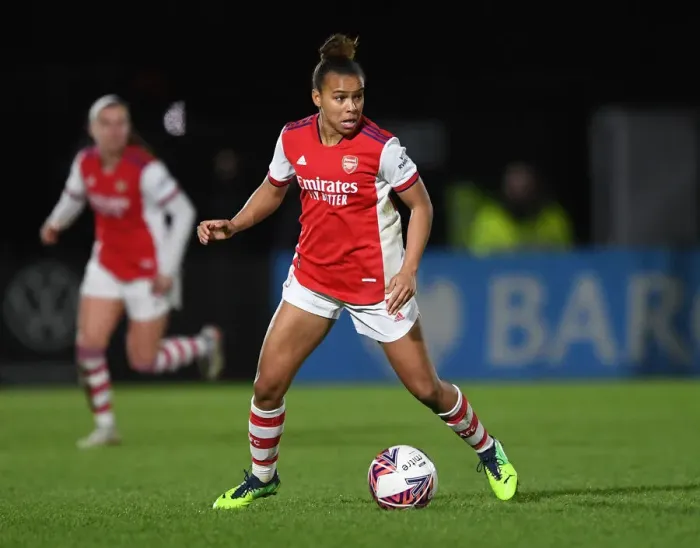 Framed Print : Arsenal Women vs Manchester United Women: Parris Sparks Quarterfinals Showdown in FA Womens Continental Tyres League Cup