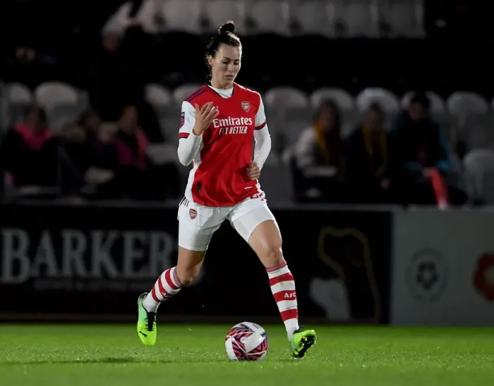 Framed Print : Arsenal Women vs Manchester United Women: FA Womens Continental Tyres League Cup Quarterfinal
