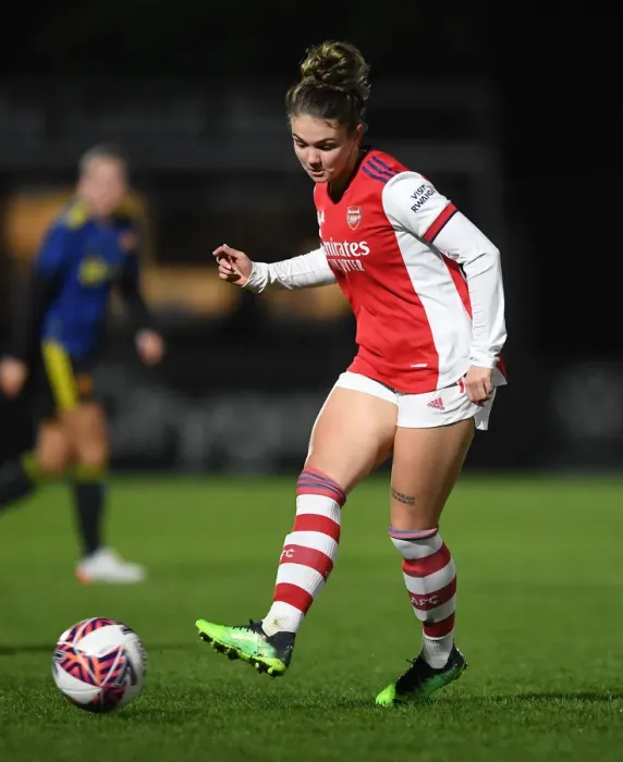 Framed Print : Arsenal Women vs Manchester United Women: FA Womens Continental Tyres League Cup Quarterfinal