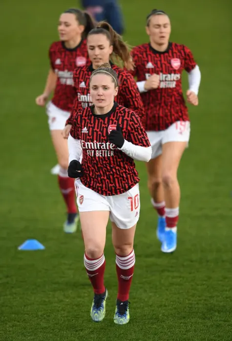 Framed Print : Arsenal Women vs Manchester United Women: FA WSL Match in Empty Stands (March 19, 2021) Framed Print : Arsenal Women vs Manchester United Women: FA WSL Match in Empty Stands (March 19, 2021)