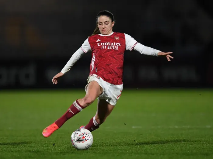 Framed Print : Arsenal Women vs Manchester United Women: Empty Meadow Park (March 19, 2021)