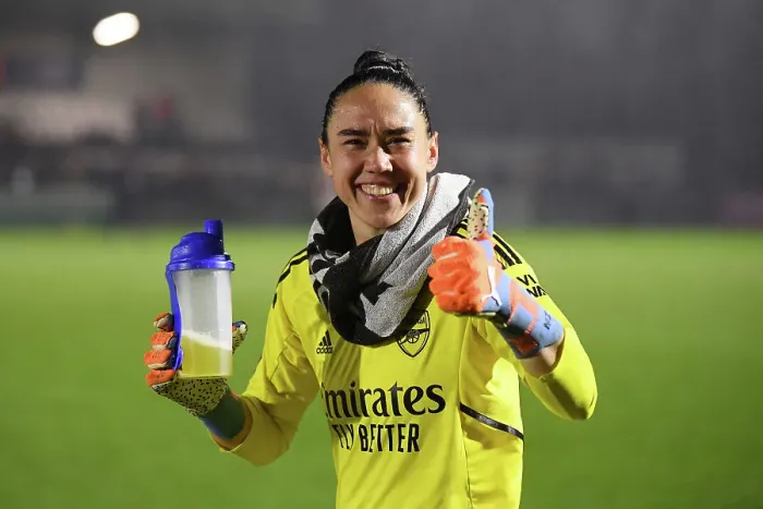 Framed Print : Arsenal Women vs Reading: Manuela Zinsberger's Post-Match Moment (FA Women's Super League, 2022-23) Framed Print : Arsenal Women vs Reading: Manuela Zinsberger's Post-Match Moment (FA Women's Super League, 2022-23)