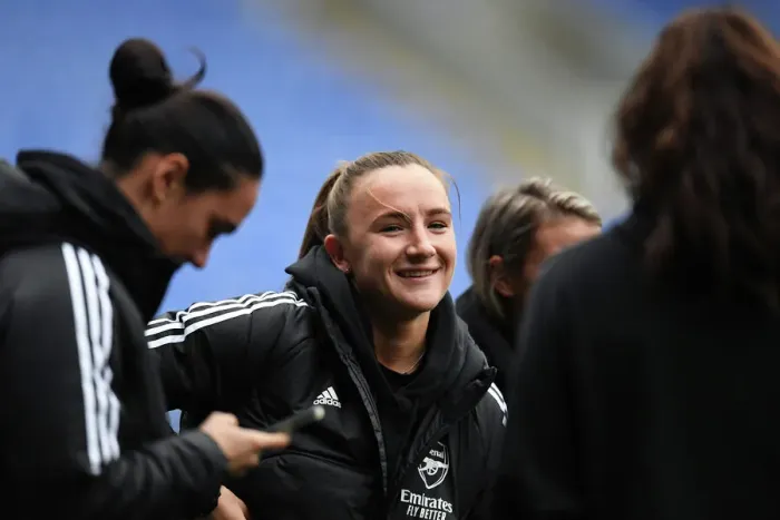 Framed Print : Arsenal Women vs Reading: Teyah Goldie Ready for FA WSL Clash