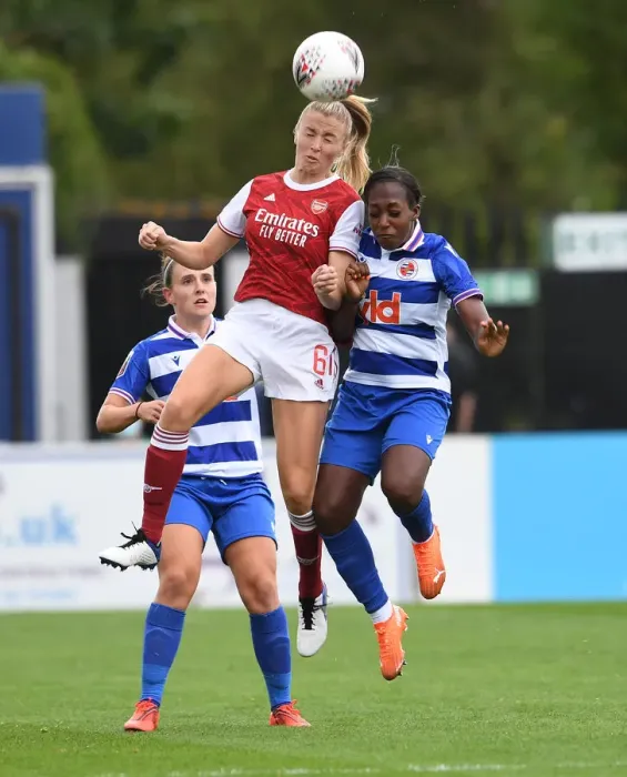 Framed Print : Arsenal Women vs Reading Women: A Battle for Supremacy in the FA WSL