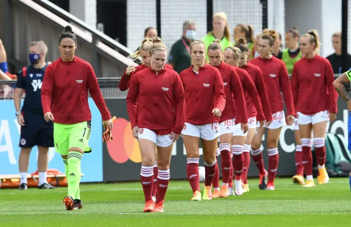Framed Print : Arsenal Women vs Reading Women: Kim Little Leads Team Out in FA WSL Match Framed Print : Arsenal Women vs Reading Women: Kim Little Leads Team Out in FA WSL Match