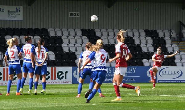 Arsenal Women vs Reading Women: Steph Catley's Dramatic Free Kick in FA WSL Action (2020-21)