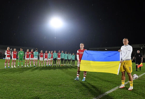 Arsenal Women vs Reading Women: Unity in Football - Ukraine Tribute Match