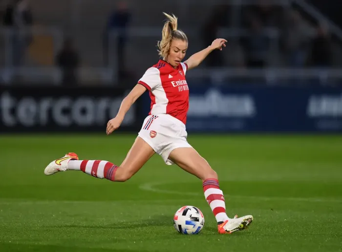 Framed Print : Arsenal Women vs Slavia Prague: Battle in the UEFA Women's Champions League at Meadow Park Framed Print : Arsenal Women vs Slavia Prague: Battle in the UEFA Women's Champions League at Meadow Park