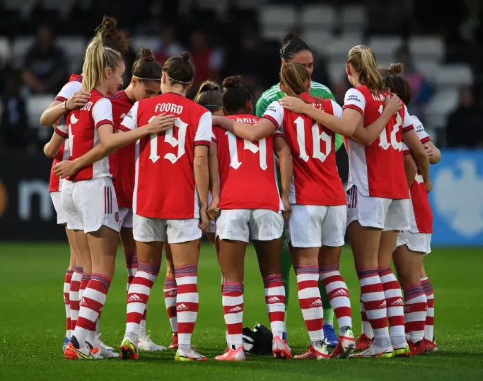 Framed Print : Arsenal Women vs Slavia Prague: United in Determination Ahead of UEFA Champions League Clash Framed Print : Arsenal Women vs Slavia Prague: United in Determination Ahead of UEFA Champions League Clash