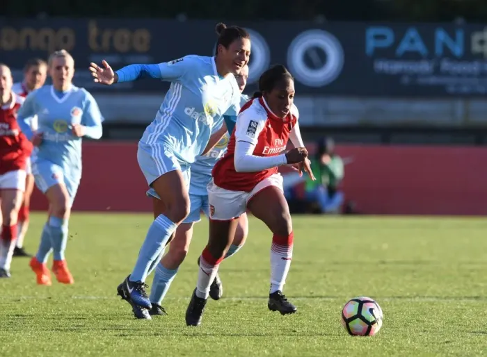 Framed Print : Arsenal Women vs. Sunderland: Carter vs. Williams - WSL 1 Showdown