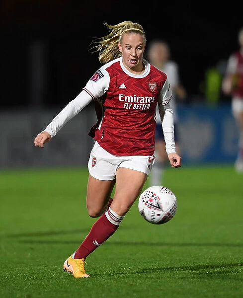 Arsenal Women vs. Tottenham Hotspur Women: FA Womens Continental League Cup Clash in Empty Stands Amidst COVID-19 Restrictions