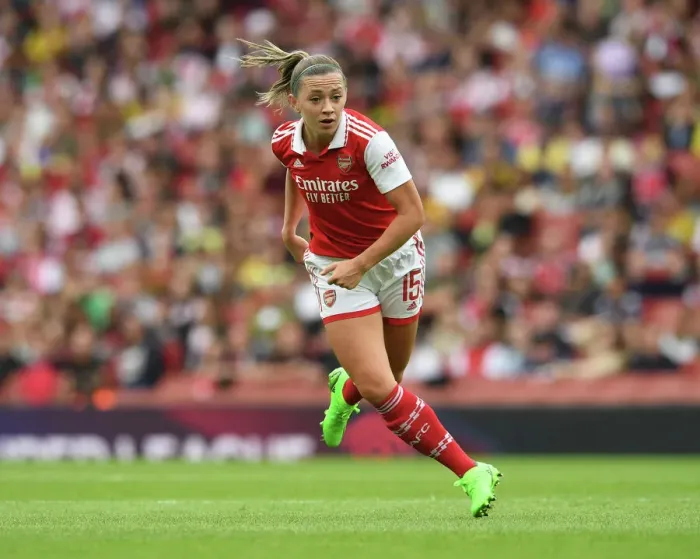 Framed Print : Arsenal Women vs. Tottenham Hotspur Women: Clash at the Emirates - Barclays Womens Super League 2022-23