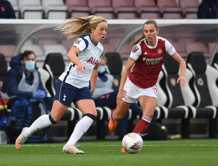 Framed Print : Arsenal Women vs. Tottenham Hotspur Women: FA Cup Showdown at Meadow Park
