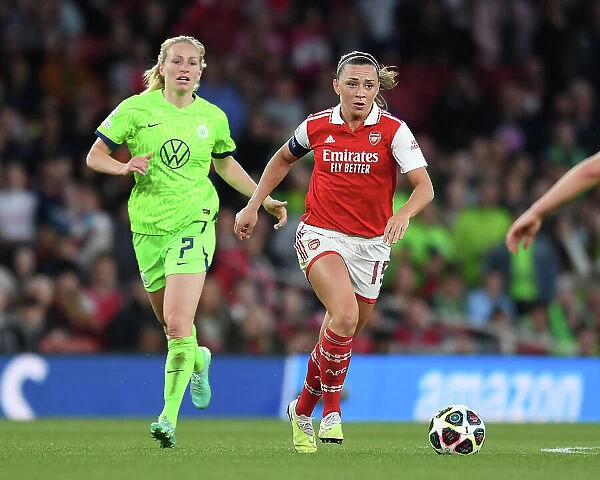 Arsenal Women vs. VfL Wolfsburg: Thrilling Semifinal Showdown in the Champions League at Emirates Stadium (2022-23)