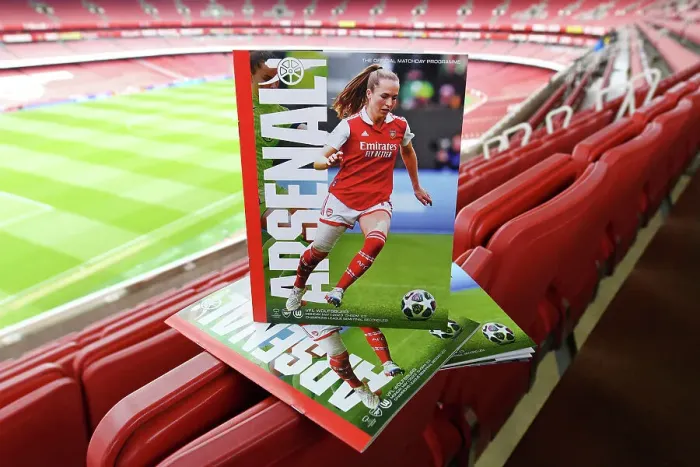 Framed Print : Arsenal Women vs. VfL Wolfsburg: UEFA Champions League Semifinal at Emirates Stadium (2022-23)