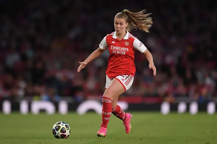 Framed Print : Arsenal Women vs. VfL Wolfsburg: UEFA Women's Champions League Semifinal at Emirates Stadium (2022-23) Framed Print : Arsenal Women vs. VfL Wolfsburg: UEFA Women's Champions League Semifinal at Emirates Stadium (2022-23)