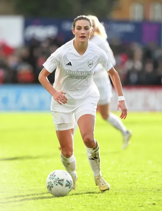 Framed Print : Arsenal Women vs. Watford Women: FA Cup Fourth Round Showdown at Meadow Park (2023-24)
