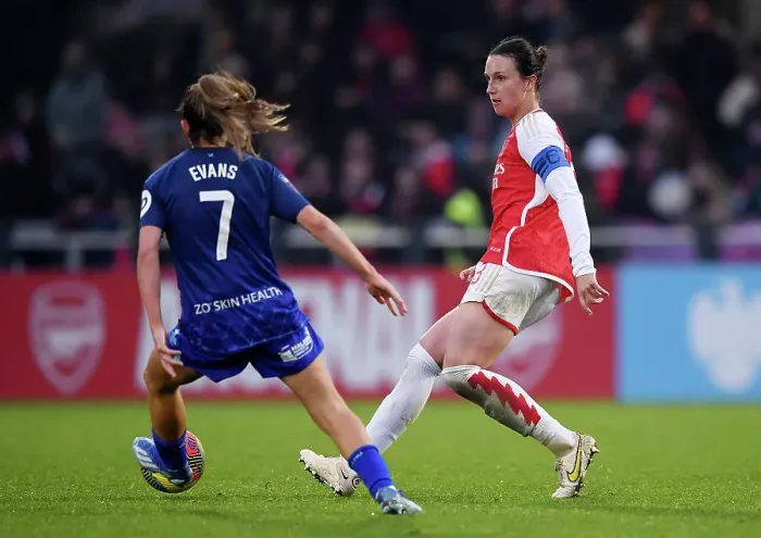 Framed Print : Arsenal Women vs. West Ham United: Barclays WSL Clash at Meadow Park (2023-24)