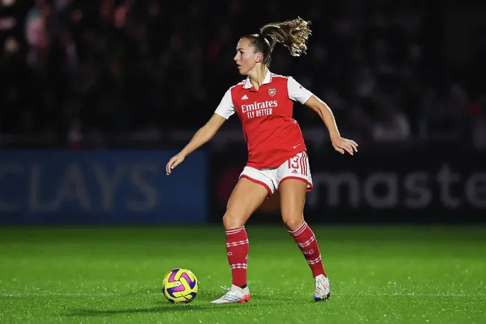 Framed Print : Arsenal Women vs. West Ham United: Barclays WSL Showdown at Meadow Park (2022-23)