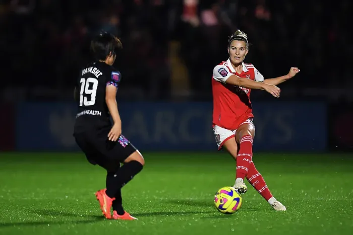 Framed Print : Arsenal Women vs. West Ham United: Barclays WSL Showdown at Meadow Park