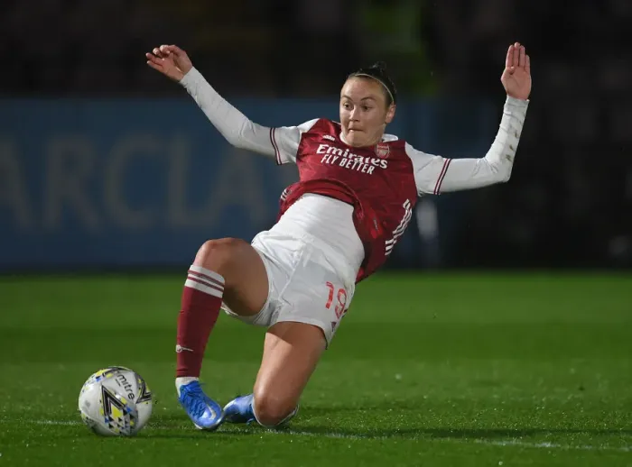 Framed Print : Arsenal Women vs. West Ham United Women: 2021 FA WSL Match at Empty Meadow Park