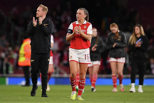 Arsenal Women's Champions League Triumph: Katie McCabe Celebrates Semifinal Victory