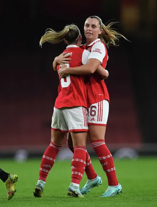 Framed Print : Arsenal Women's Champions League Victory: Nobbs Scores Opening Goal vs. FC Zurich Framed Print : Arsenal Women's Champions League Victory: Nobbs Scores Opening Goal vs. FC Zurich