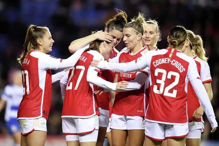 Framed Print : Arsenal Women's Continental Tyres League Cup Triumph: Laia Codina's Brace Secures 4-0 Victory