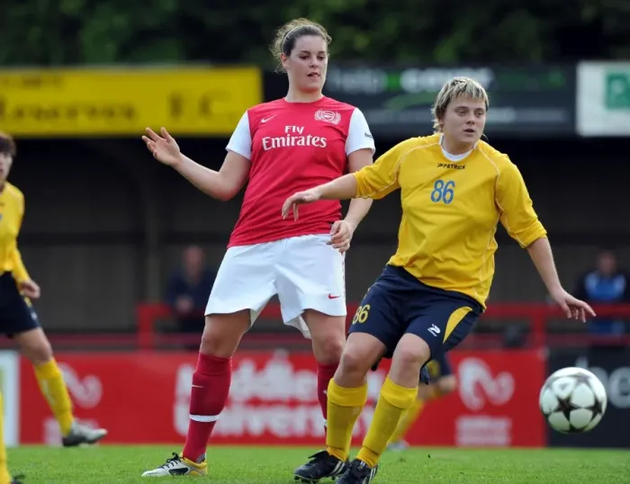 Framed Print : Arsenal Women's Dominance: 6-0 Victory Over Bobruichanka in UEFA Champions League