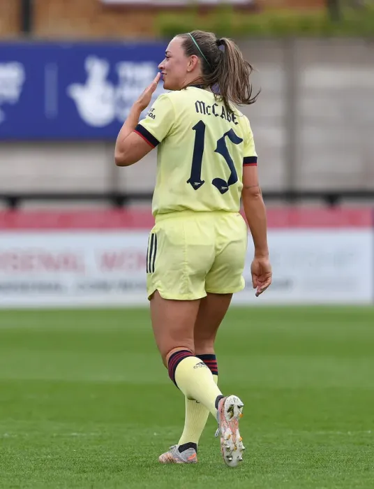 Framed Print : Arsenal Women's Dominance: Katie McCabe Scores Ninth Goal vs. Crystal Palace in FA Cup 5th Round