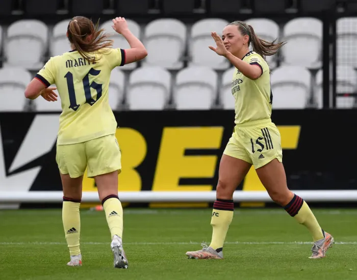 Framed Print : Arsenal Women's Dominance: Noelle Maritz Scores Eight Goals Against Crystal Palace in FA Cup Fifth Round Framed Print : Arsenal Women's Dominance: Noelle Maritz Scores Eight Goals Against Crystal Palace in FA Cup Fifth Round