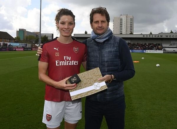 Arsenal Women's Dominique Bloodworth Honored with 100th Appearance Milestone by Manager Joe Montemurro