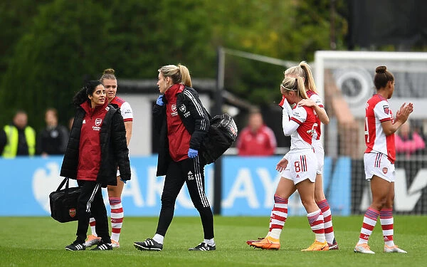 Arsenal Women's Emotional Farewell: Leah Williamson Comforts Jordan Nobbs Amidst Aston Villa Defeat