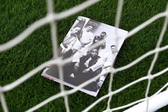 Framed Print : Arsenal Women's FA Cup Match Against Knife Crime and Youth Violence: No More Red Campaign