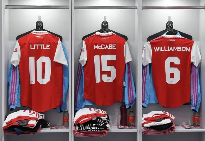 Framed Print : Arsenal Women's FA Cup: Preparation and Pride - Arsenal Dressing Room Moment before Face-off against Leeds Framed Print : Arsenal Women's FA Cup: Preparation and Pride - Arsenal Dressing Room Moment before Face-off against Leeds