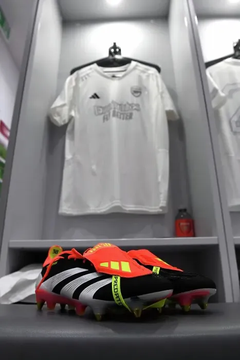 Framed Print : Arsenal Women's FA Cup: Preparing for the Fourth Round Match against Watford - A Peek into the Dressing Room